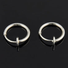 Load image into Gallery viewer, RETRACTABLE HOOP EARRINGS